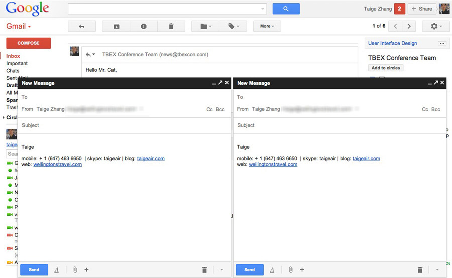 New Gmail 2013 Is Silly