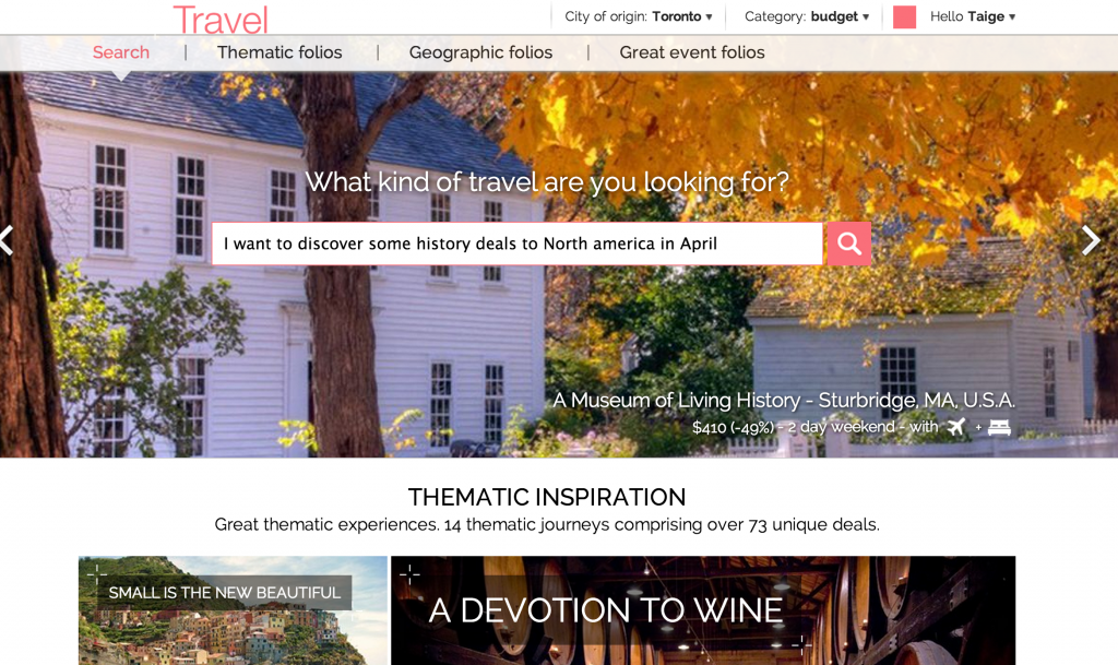 ZapTravel Search