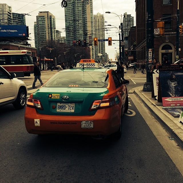 Car in Bike Lane